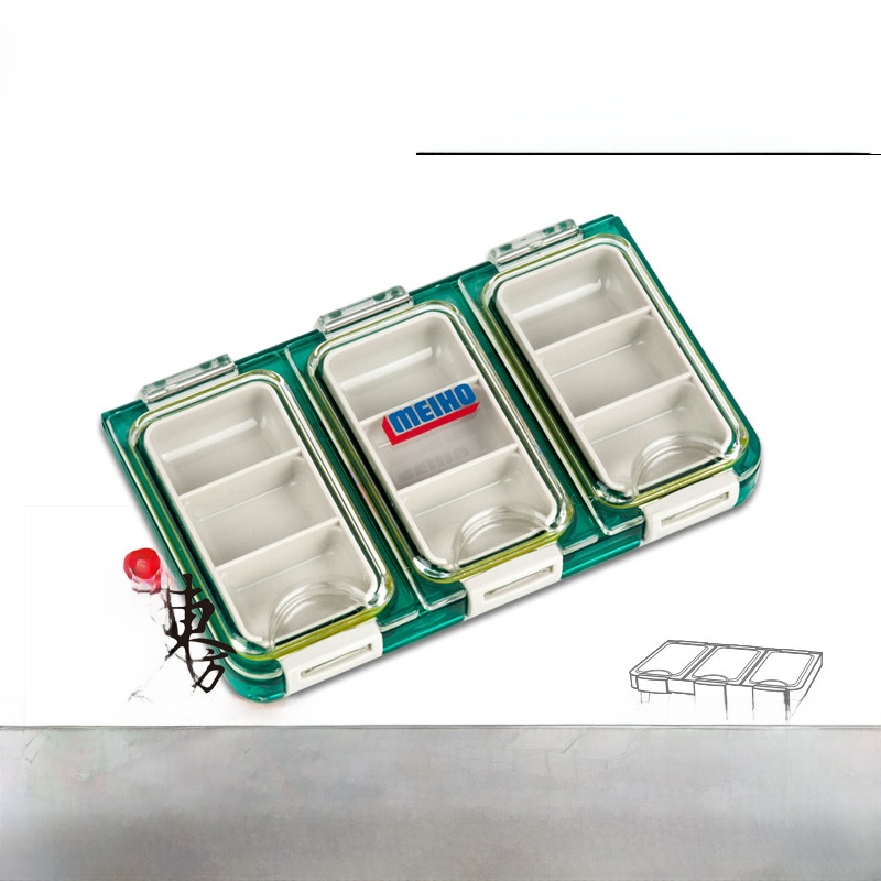 Fishing Hook Box - Scatola per accessori da pesca Meiho,