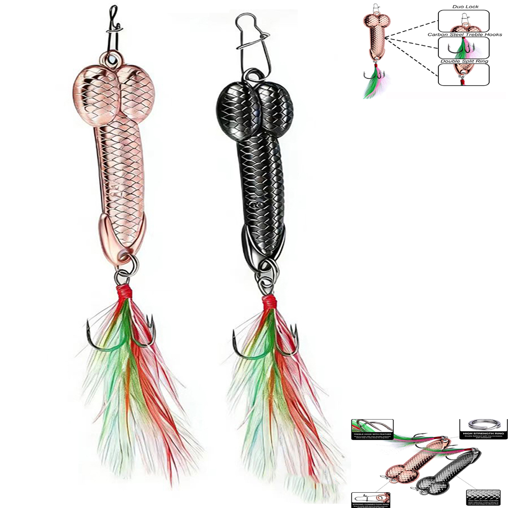 Fishing Hook Treble - Esca da pesca in metallo dalla