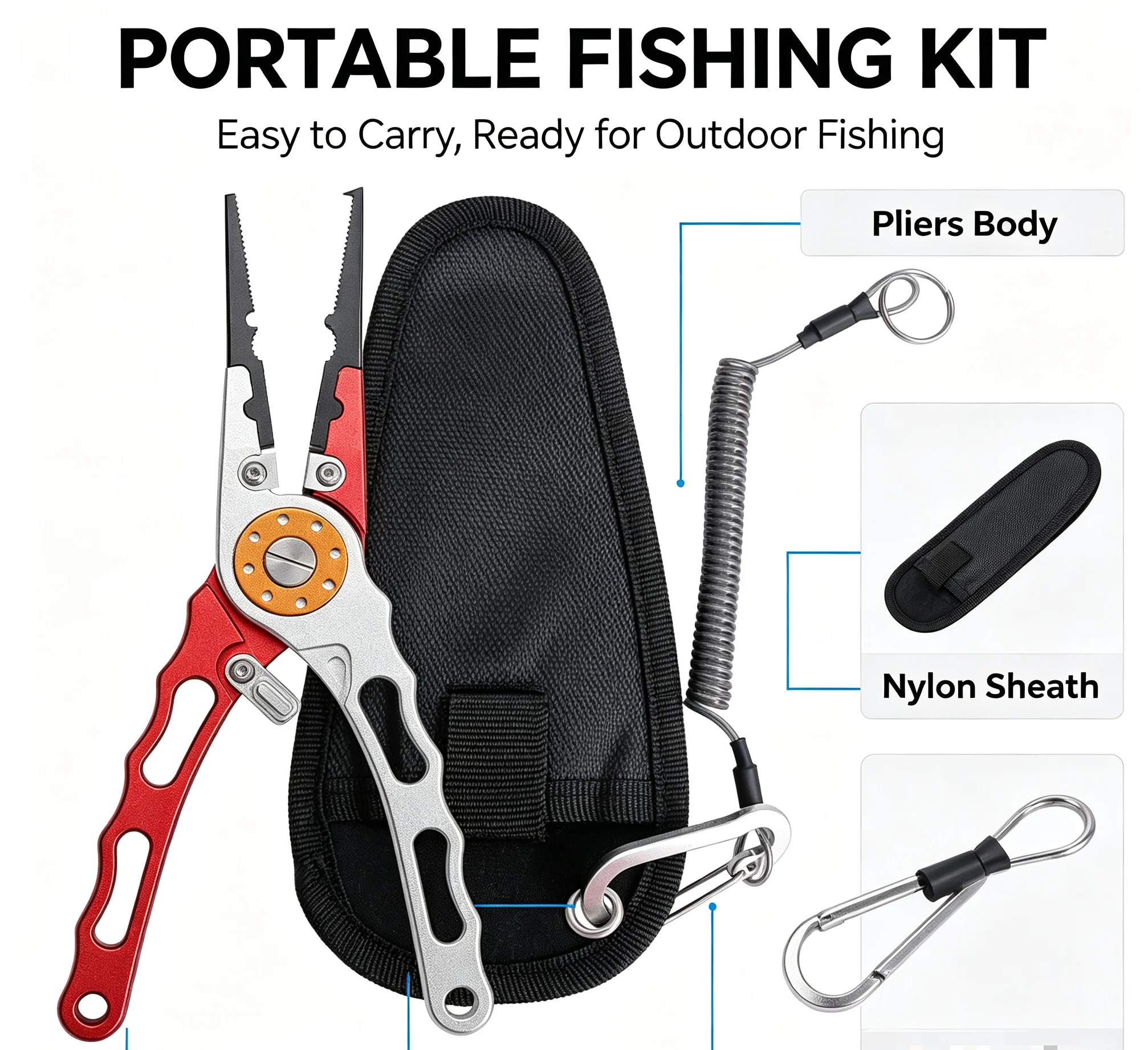 Pinze da pesca in lega di allu - Fishing Hook Remover recensione e prezzo
