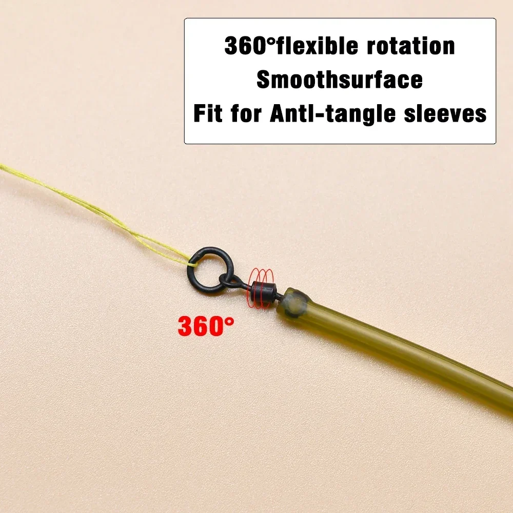 50 pezzi di micro girelle con  - Fishing Hook Size recensione e prezzo