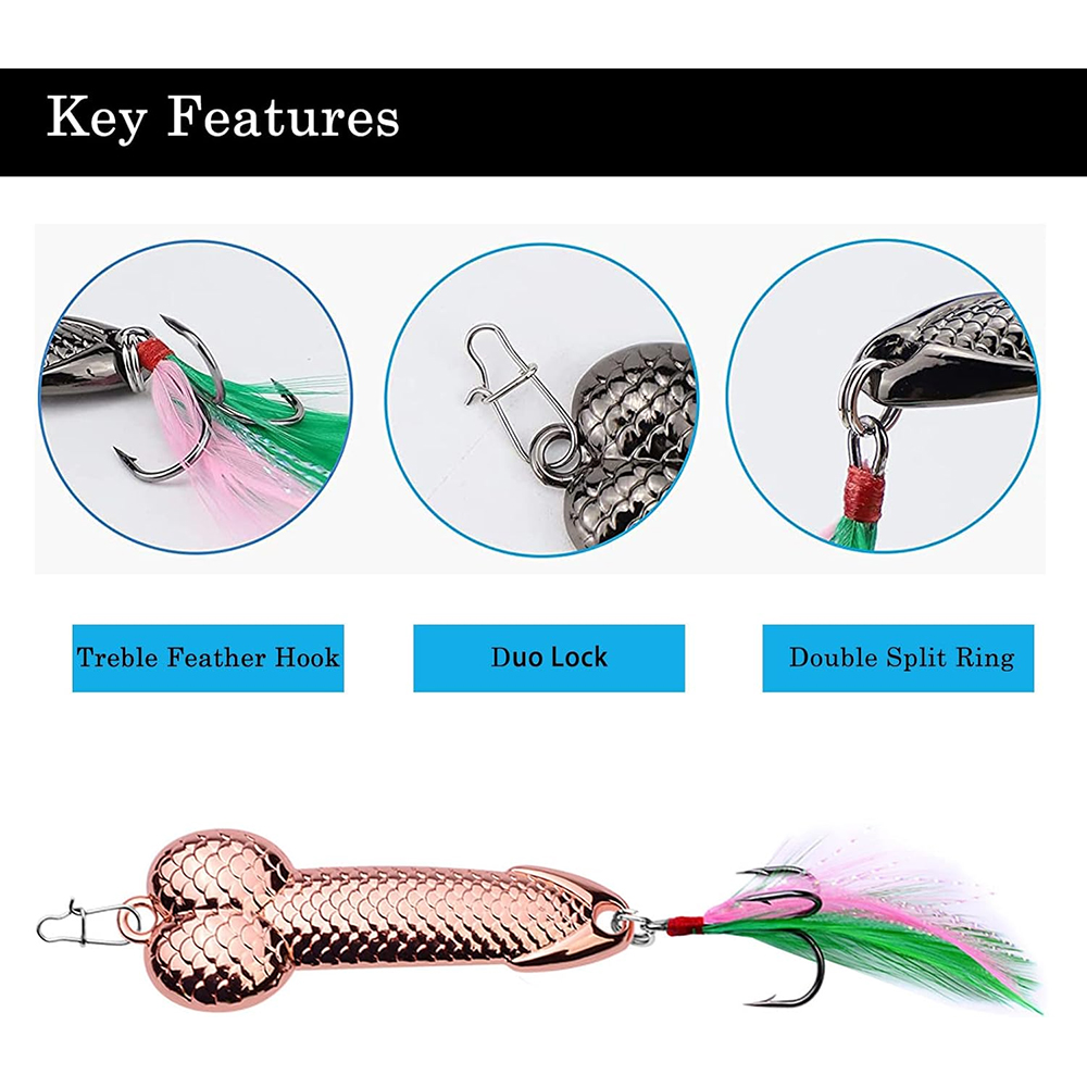 Esca da pesca in metallo dalla - Fishing Hook Treble recensione e prezzo